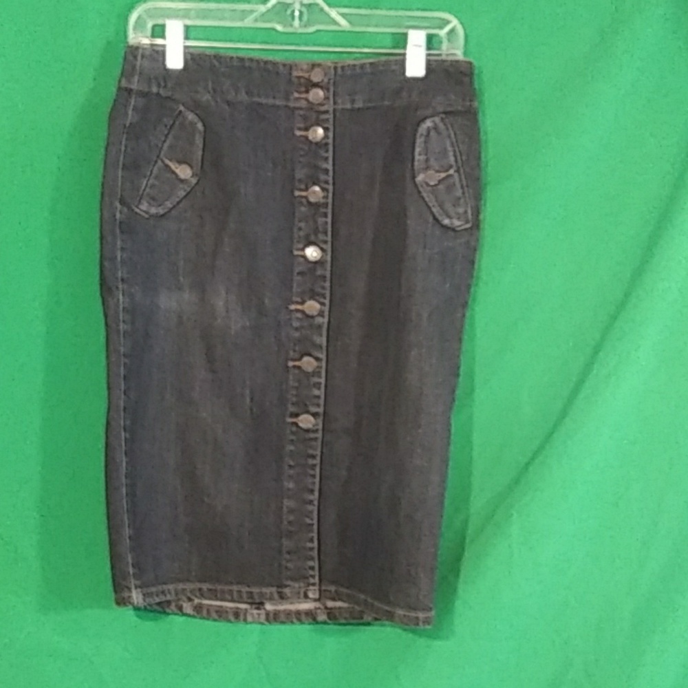 LRL Ralph Lauren jeans co. Blue Denim skirt 2p